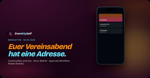Ein Verein, hundert Stimmen, eine Plattform!